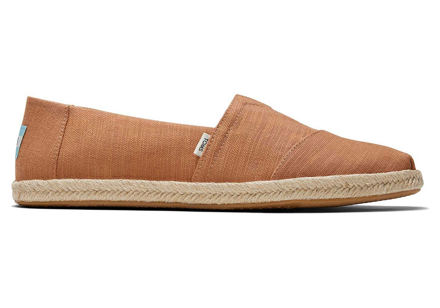 Toms Espadryle Męskie Brązowe - Alpargata Rope - 97MEZFGNC